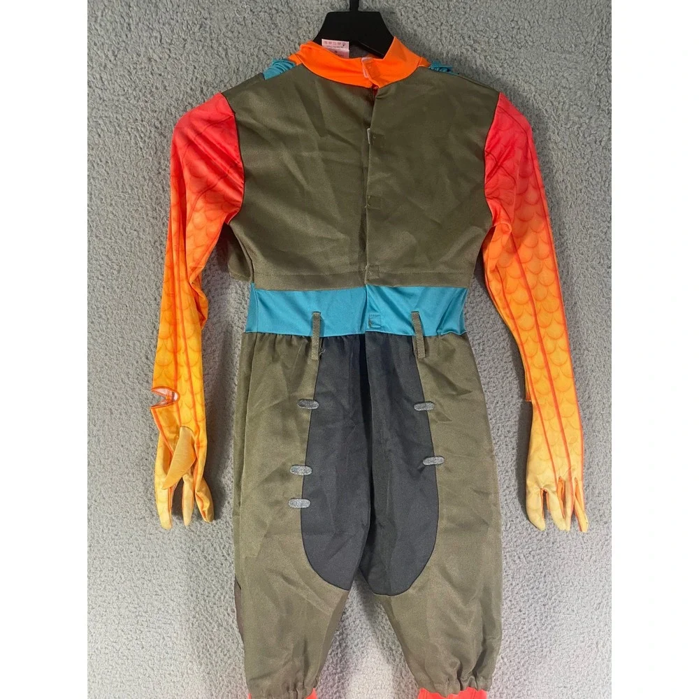 Fortnite Fishstick Costume Kids Medium 8-10 Spirit Halloween Jumpsuit